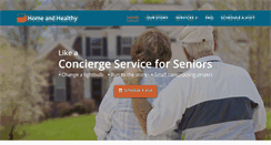 Desktop Screenshot of homeandhealthy.net